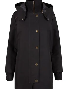 Mantel - Lemony Parka - S bis XXL - für Damen - Größe S - schwarz - Frauen - female - Forvert - FashionsVida