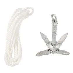 Float Tube Eco Anchor Silver One Size unisex