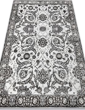 Teppiche Teppich Mateo 8037/644 Klassisch Rahmen, Blumen - 80x150 Cm 80x150 Cm