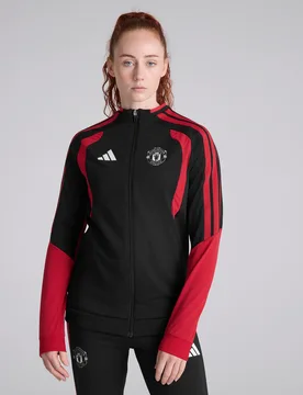 Manchester United Womens 26/27 Training Tiro Authentic Jacket Black S - Adidas - FashionsVida