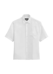 XXL Woven Shirts Shortsleeve male