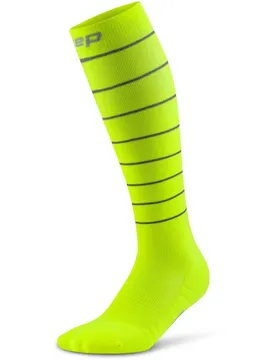 Pro Run Reflective Damen Strümpfe, gelb III