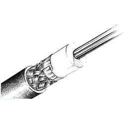 Rg213 Coax Cable White 100 m unisex