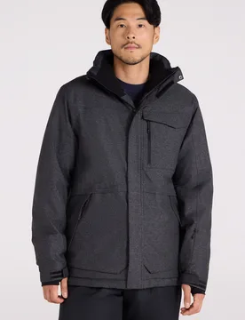 Comet II Mens Waterproof Ski Jacket - Grey - Mountain Warehouse - FashionsVida