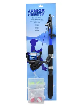Ensemble De Cannes à Pêche Junior