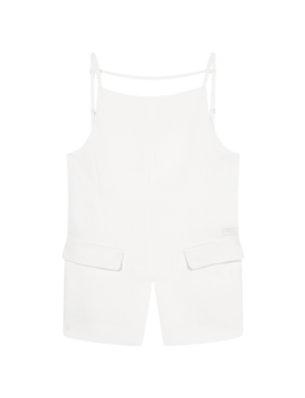 Para mujer. XW001952AF21555U1003 Top sin mangas (S), Casual, Poliéster, Sin mangas / Tirantes