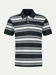 Lerros Gestreiftes Poloshirt Blau L