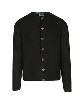 Trachten Strickjacke Anselm dunkelgrün XL herren