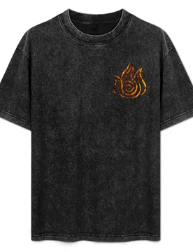 Fire Nation Emblem T-Shirt Basic Solid Color Casual Tee Shirt - Aliexpress - FashionsVida