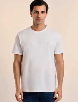 Camiseta de hombre clásica manga corta lisa - Valecuatro - FashionsVida
