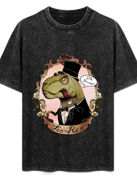 Tea-Rex T-Shirt Big Size Loose Fit Tee Shirt - Aliexpress - FashionsVida