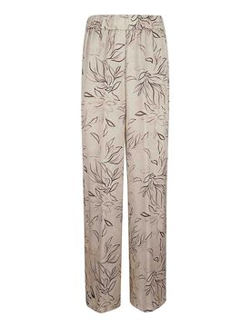 Pantalone raso fluido di viscosa