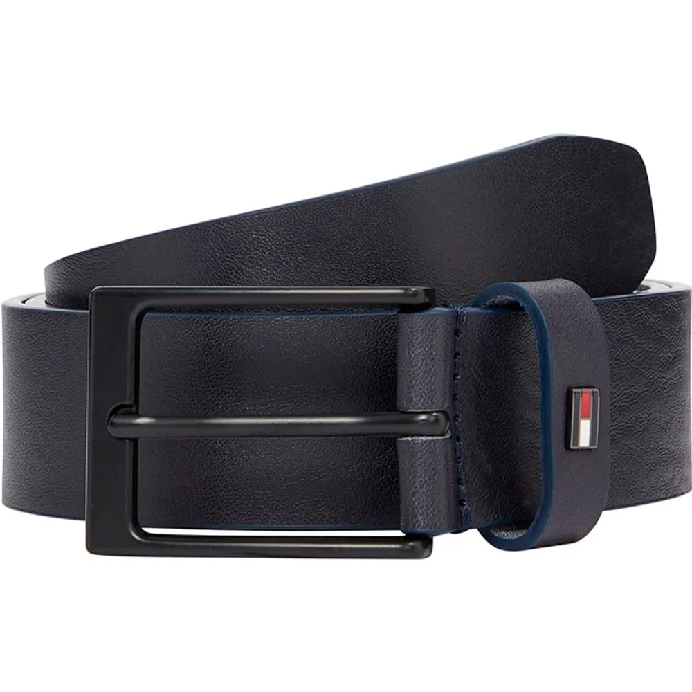 Cinturón de hombre de piel - Tommy Hilfiger - FashionsVida