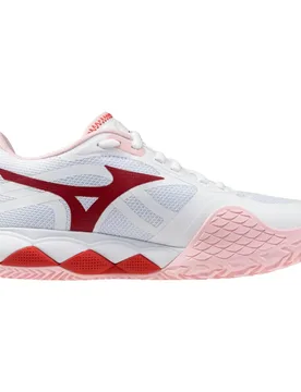 Wave Enforce Tour 2 Cc Shoes White / Lava Orange / Dahlia UK 6.5 - Mizuno - FashionsVida