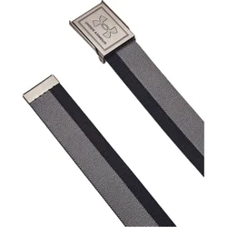 Gürtel Stretch Webbing, hellgrau/schwarz adjustable_in_size