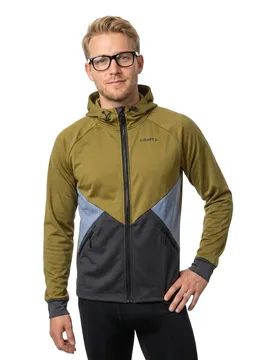 Veste Softshell Core Glide Hood Algae / Slate L - Craft - FashionsVida