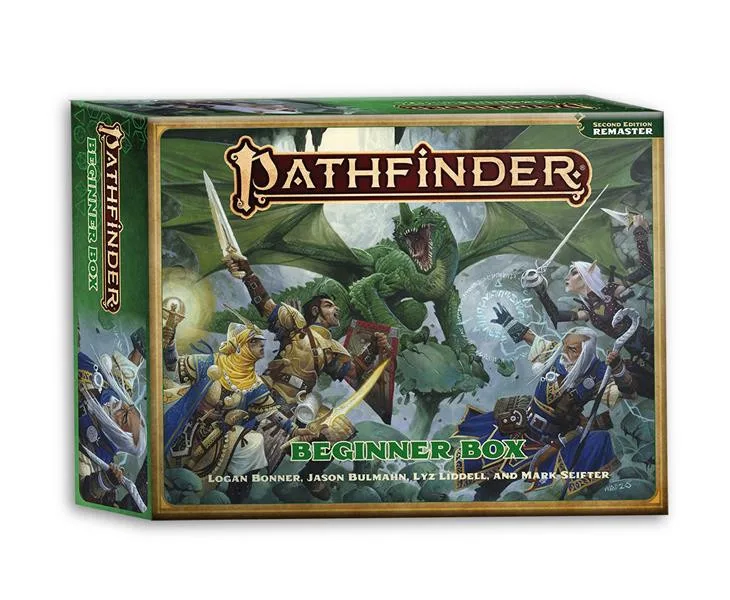 Pathfinder 2nd Edition: Beginner Box Remaster Edition - Paizo Publishing - FashionsVida