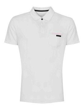 Polo Revo In Cotone Stretch White