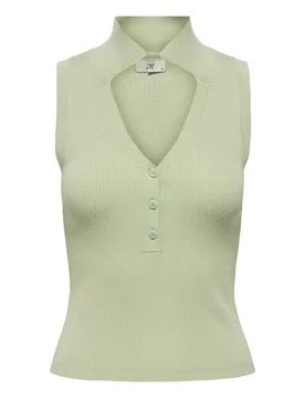 JDYNANNA S/L COLLAR TOP KNT female - XL - FashionsVida