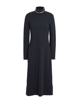 Vestido midi Mujer Carbón 38,40,42 Mujer
