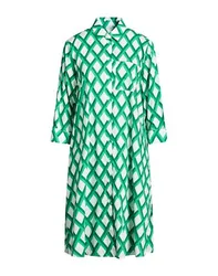Vestido midi Mujer Verde M Mujer
