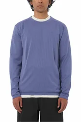Motomesh Sudaderas Montaña Hombre Azul (L)