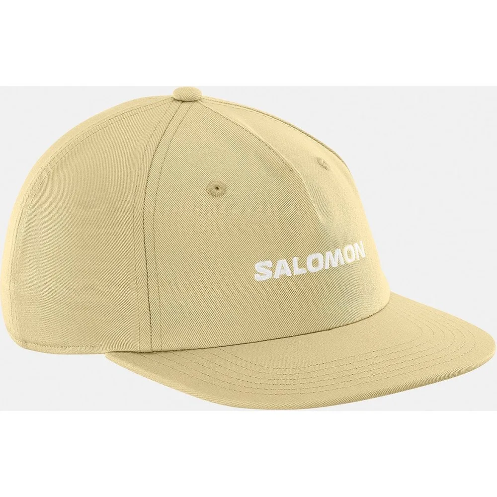 Gorra con visera plana unisex LOGO FLAT CAP - Salomon - FashionsVida