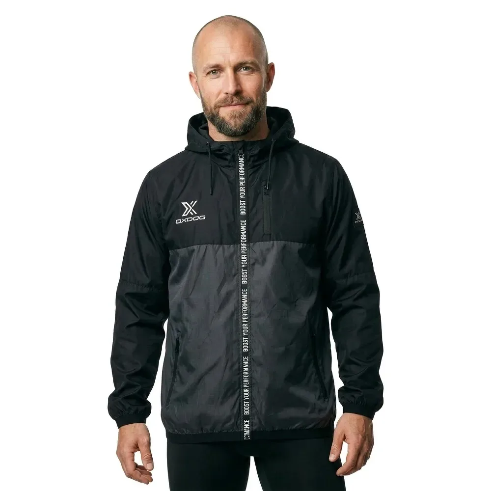 Boost Light Jacket Black / Grey M - Oxdog - FashionsVida