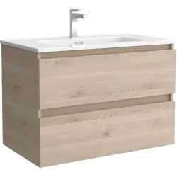 Mueble de baño con 2 cajones y lavabo de 1 poza Bequia