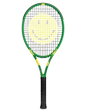 Beast Power 285 Smiley Edition Unstrung Tennis Racket Green / Yellow 2 - Prince - FashionsVida