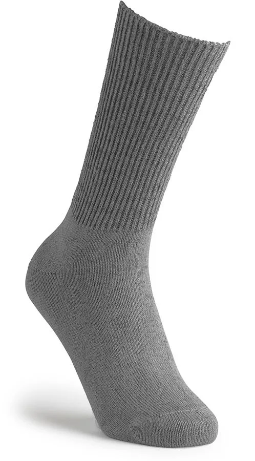 Supreme Comfort Socks - Charcoal - Size: S - Cosyfeet - FashionsVida