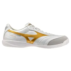 Chaussures De Futsal Morelia Sala Pro In White / Football Gold / Galaxy Silver EU 44 Homme