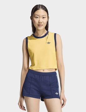 Womens Canotta Heather - Giallo, giallo giallo Donna taglia L