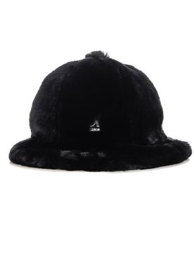 Cappello Da Pescatore Uomo Faux Fur Casual Black