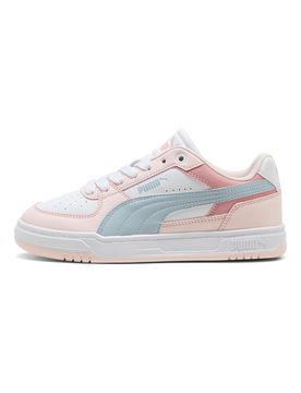 Sneakers bianche rosa e azzurre Caven III Block Jr 37½