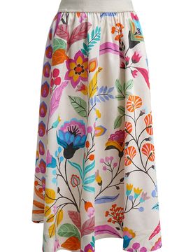 MIDI SKIRT ELASTIC WB female