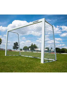 Mini Fussballtor aus Aluminium - Blanc - unisex - Size: 2x1,2 m - Powershot - FashionsVida
