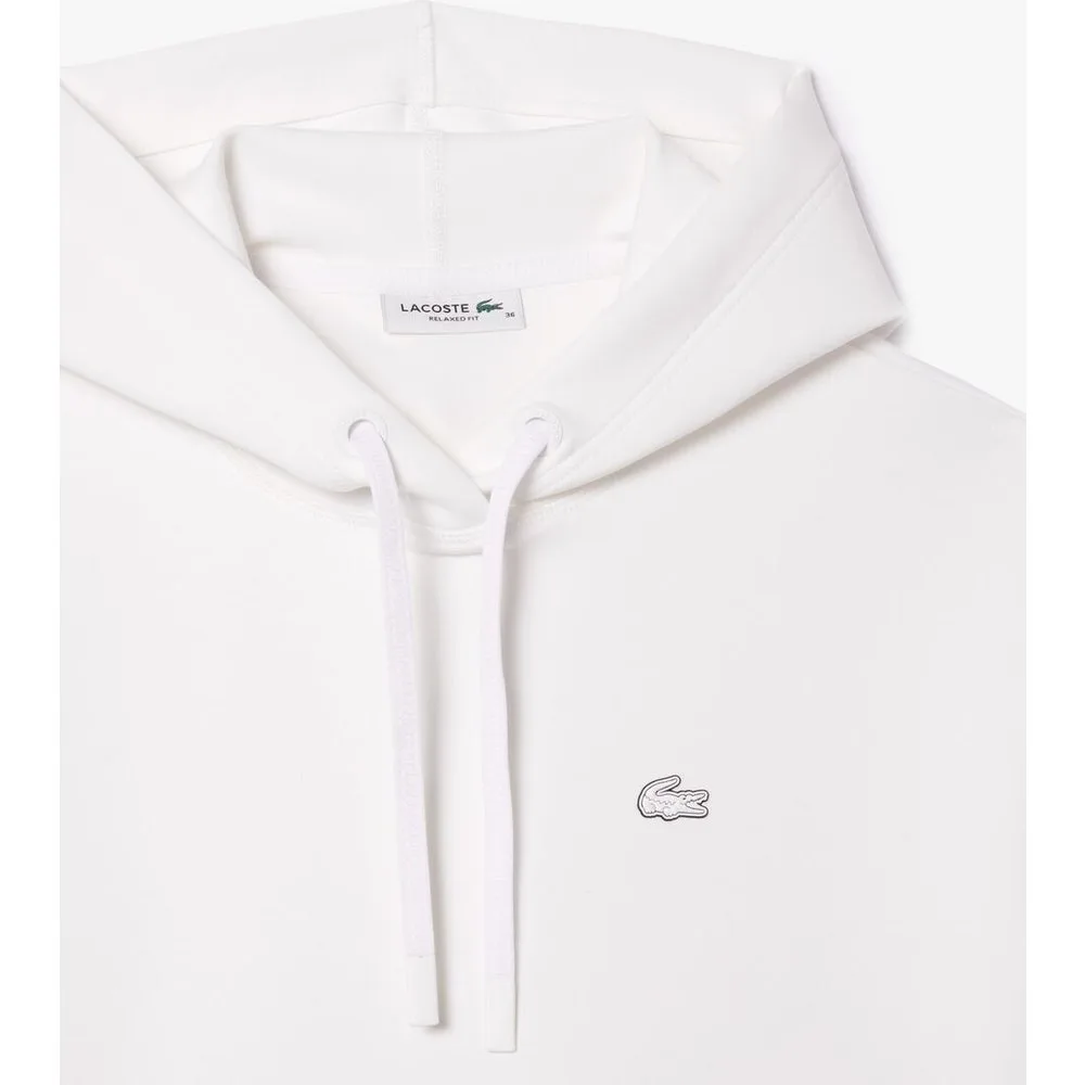 Sudadera de mujer con capucha corta de algodón de manga larga - Lacoste - FashionsVida