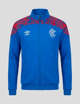 Rangers Fc Junior 2026/27 Home Matchday Walkout Jacket Blue JXL Unisex - Castore - FashionsVida