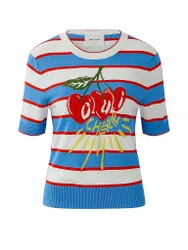 Ouí Pullover azul 38