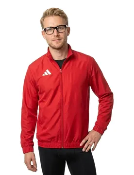 Sweat-shirt à Zip Entrada 26 Presentation Team Power Red 2 / White L - Adidas - FashionsVida