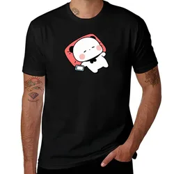 Mochi Panda Bear , Sleeping T-Shirt Water Resistant Casual T-Shirt