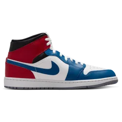 Aj1 Mid Herren Sneaker - Blau - Größe 47.5 - Leder, Synthetik Blue 47.5