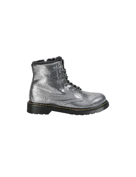Kinder Schnürboots 1460 Y SERENA FOIL silber 38 1/2 baby - Dr. martens - FashionsVida