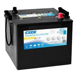 V/760 Cca Gel Equipment Es1200 Battery 110ah Black One Size unisex