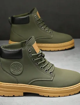 Botas de senderismo para hombres, transpirables y cómodas, antideslizantes, adecuadas para caminar, senderismo, primavera, otoño e invierno, se pued - Shein - FashionsVida