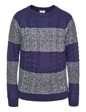 MO Jersey navy / gris moteado