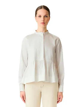 Blusa A Maniche Lunghe Salsy Star White 46