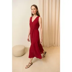 Vestido de mujer de tejido