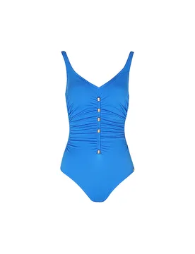 Costume da bagno da donna blu 50C - Charmline - FashionsVida